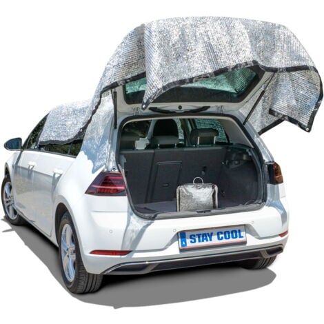 Filet de protection solaire Walser Stay Cool argent aluminium 3x4 m