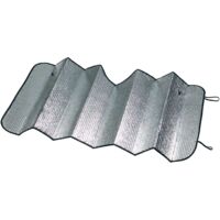 Protection solaire frontale argent 130 x 60 cm avec chambres à air