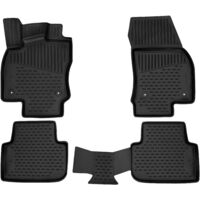 Walser – Tapis en caoutchouc XTR pour VW Tiguan II (AD1, AX1) 2016-Auj. – Résistant à la chaleur et au froid – Fixations d'origine – Nettoyage facile