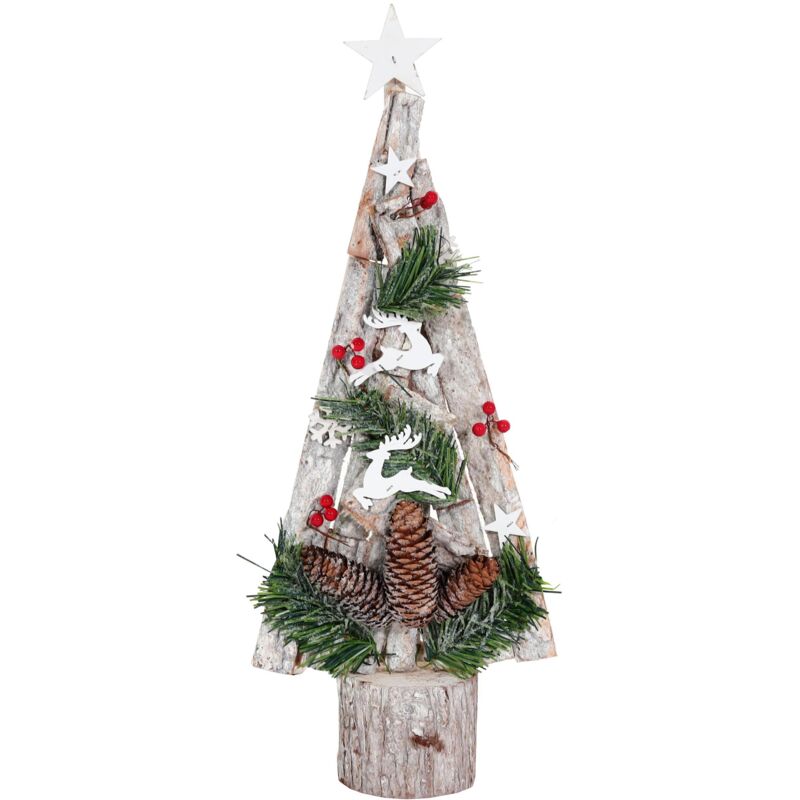 Belle Vous Decorazioni Albero Di Natale Legno Da Appendere | FindTheDeal - 7