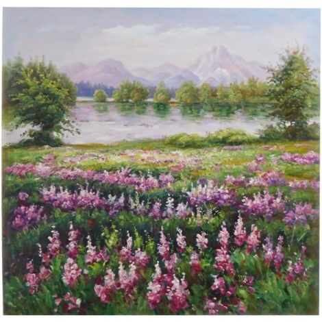 Quadro Astratto Moderno Dipinto A Mano 60x120 Cm - Arte Originale Su Tela Con Spatola, Pronto Da Appendere