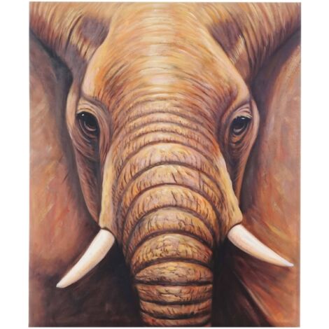 Quadro Olio 100% A Mano Pop Art Gorilla Con Cuffie, Tela 16x16 Pollici Con Cornice, Pronto Da Appendere
