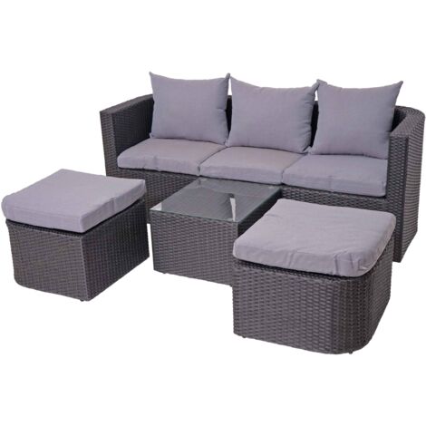 STILISTA Fioriera per Piante - in Polyrattan, 63x30x30 cm, Alta
