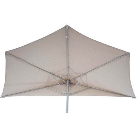 Ombrellone Da Parete Per Balcone - Semicircolare 285cm Avorio, Senza Base - Foto 12