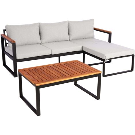 Poltrona Da Giardino | Sedie Giardino | Sedia Da Esterno Con Cuscino Grigio In Polyrattan Cfw602071 90560347