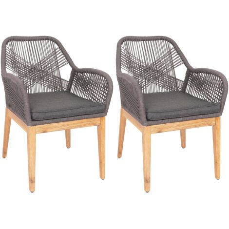 Mendler - Set Salotto Giardino Esterno Salottino Hwc-h58 Intreccio
