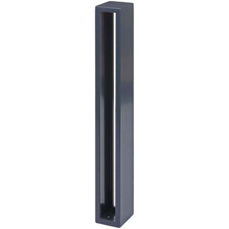 [NON UTILIZZATO] Supporto portabiciclette rastrelliera per biciclette HHG-307 acciaio zincato verniciato a polvere antracite