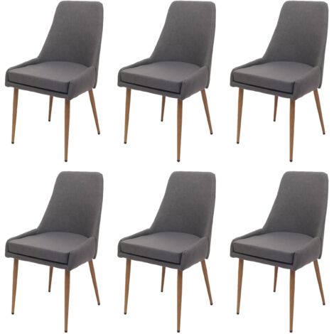 Set di sedie da pranzo HHG-069, poltroncina cucina imbottita - Main Image