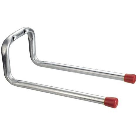 MASIDEF - GANCIO A PARETE ZINCATO DOPPIO198X98X78MM (1/5)