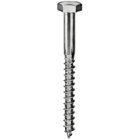 Tirafondi testa esagonale 8 x 160 - 50 pz.