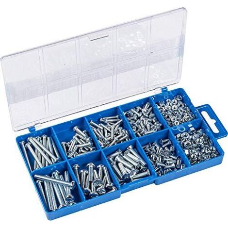 Assortimento viti per metallo - 258 pz. (1/3)