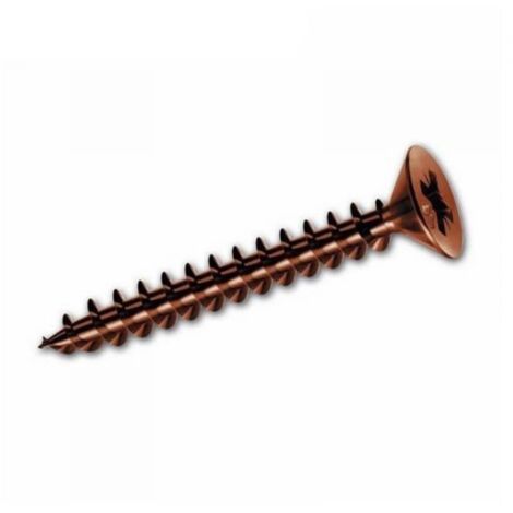 VITI VITE PER LEGNO TPS TRUCIOLARE BRONZATA FRIULSIDER 4x30 - 500 Pezzi (1/3)