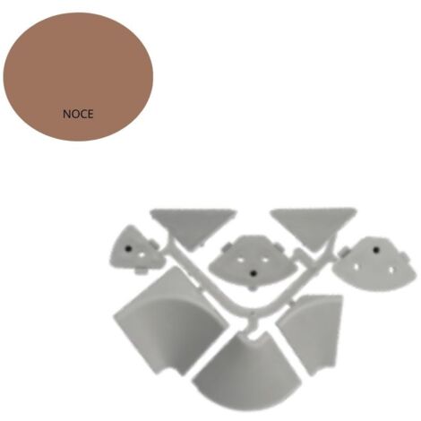 Accessori alzatina triangolare colore noce (1/2)