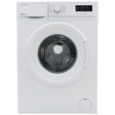 Sharp lavatrice 6 kg classe energetica d (a+++) 1000 giri carica frontale es-hfa6103wd