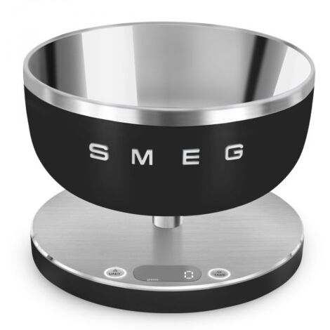 Smeg KSC01BLMWW bilancia da cucina nera 5kg precisione 1g