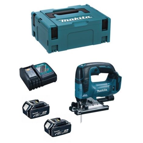 Seghetto Alternativo MAKITA DJV182RTJ (2 x 5,0 Ah + DC18RC + MAKPAC 2)