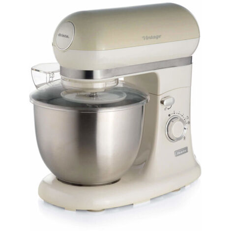ARIETE ARIETE IMPASTATRICE VINTAGE BEIGE (1588/03) - TAZZA ACCIAIO INOX 5,5 L - 7 VELOCITA'' + PULSE - 2400W