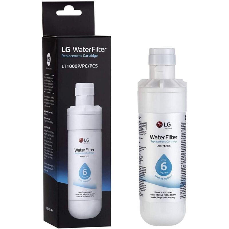 Filtre a eau authentique LT1000P pour refrigerateurs americains LG