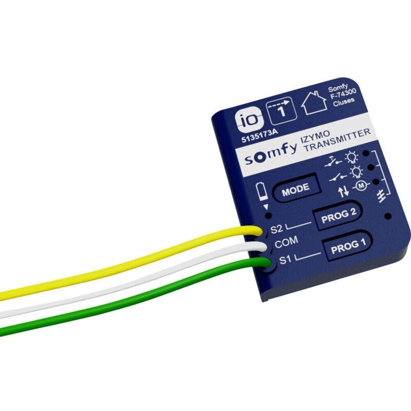 Micro récepteur Somfy 1822609 pour volets et éclairage IZYMO