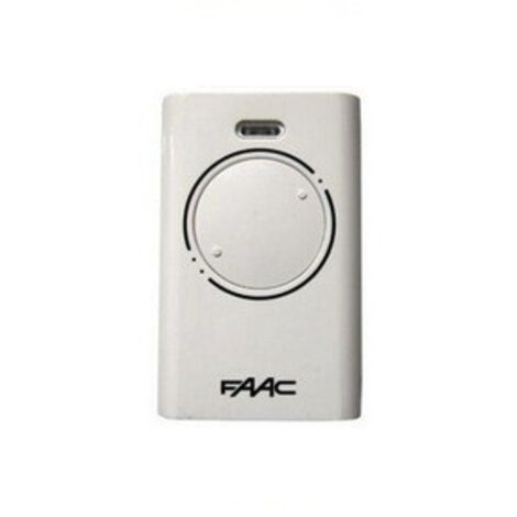 Faac – Télécommande pour motorisations – 2 canaux – Fréquence 868.35 MHz – Programmable par autoapprentissage – Émetteur durable - XT2-868 (1/5)