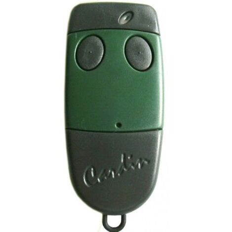 Cardin – Télécommande portail 433 MHz – Émetteur 2 canaux programmable – Compatible avec récepteurs 433.92 MHz – Piles CR2032 incluses
