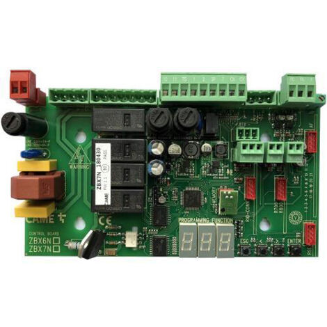 Carte électronique pour motoréducteurs 230V – Remplacement ZBX74/ZBX78 – Fusibles 5A/1A – Compatible avec CAME BX-A/BX-B - ZBX7N