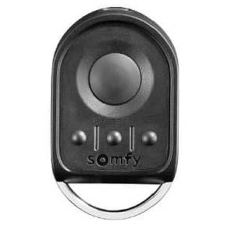 Somfy – Télécommande Keygo IO – Émetteur mural pour motorisations – Contrôle jusqu'à 4 dispositifs – Alimentation par piles lithium CR2430 (1/2)