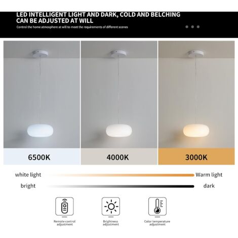 Contemporary Round Pendant Light Minimalist Design Chandelier Height Adjustable Hanging Light Fixture Chandelier Ceiling Light for Dining Room, Living Room, Bedroom