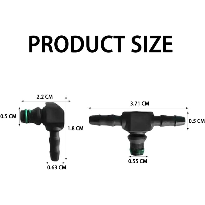 4 Connecteurs Retour Gasoil Injecteur Common Rail - 2 Et 3 Voies - LEIBOCHAO