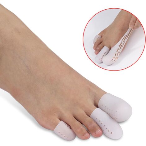 12 Protège-Doigts En Silicone - Protection Ampoules, Arthrite & Blessures - Taille Unique