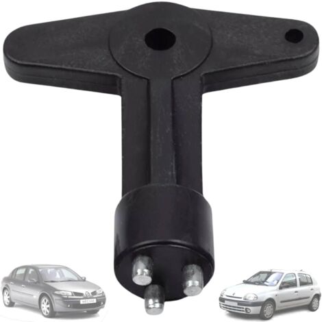 Clé Antivol Pour Enjoliveurs Renault/Opel - 2 Pièces - Compatible Clio, Megane, Astra, Corsa, Etc.