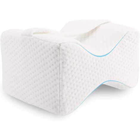 Coussin Orthopédique Jambes Et Genoux Mousse Mémoire - Pour Dormir Sur Le Côté, Soulager Douleurs