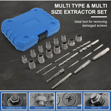 EXTRACTEUR UNIVERSEL D'ECROU ANTIVOL DE ROUE ENDOMMAGE | Leroy Merlin