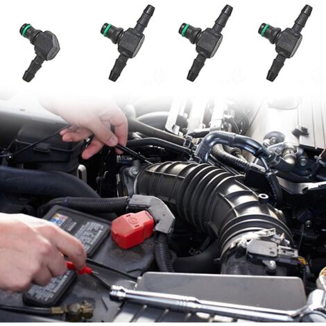 4 Connecteurs Retour Gasoil Injecteur Common Rail - 2 Et 3 Voies - LEIBOCHAO