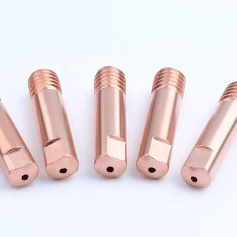 40 Pièces Embouts Contact Cuivre Pour Soudage MIG - 0.8mm, 0.9mm, 1.0mm - Compatible 15AK