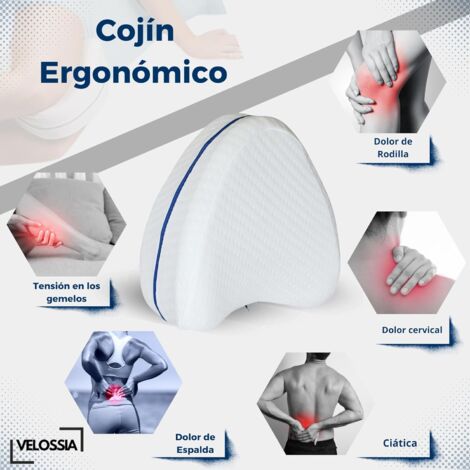 Coussin De Genou Ergonomique Mousse Mémoire - Soutien Dos Et Hanches Pour Dormeurs Sur Le Côté