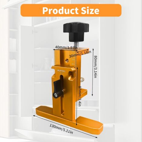 Gabarit Porte Armoire Sans Cadre Positionneur D'installation De Porte D' Armoire,gabarit De Perçage Pour Bande De Pot,outil D Positionneur Porte D' Armoire