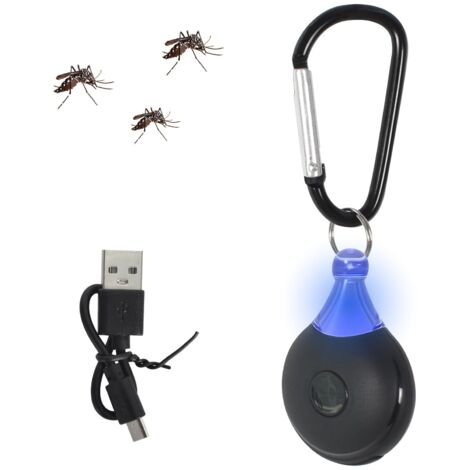 Répulsif Ultrason Anti-moustiques Portable USB - Efficace Contre Insectes, Rongeurs | Pour Intérieur Et Extérieur, Sûr Pour Animaux