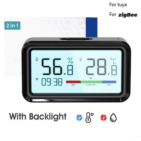 Zigbee - Capteur'humidité et de température Tuya Zigbee, rappel de Zigbee - Capteur'humidité et de température Tuya Zigbee, rappel de