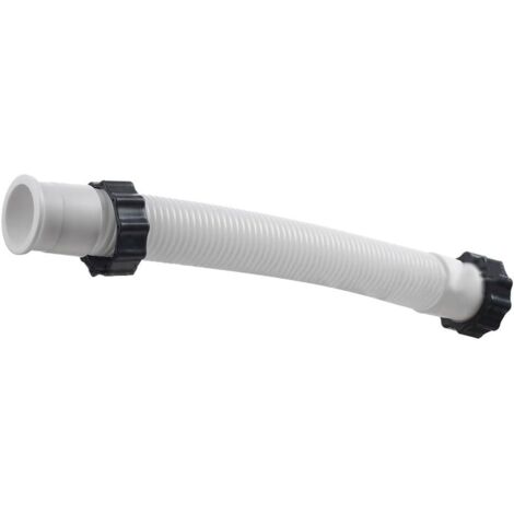 Tuyau De Raccordement Pour Filtre à Sable De Piscine - 40,6 Cm De Long, Diamètre 3,8 Cm - Compatible Intex, Systèmes De Filtration - Étanche, Durable
