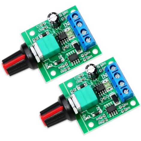 Contrôleur De Vitesse PWM Bas Voltage 1.8V-12V 2A - Module Moteur DC 1803BK