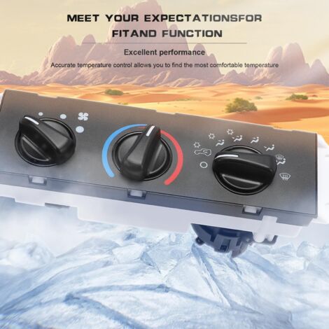 Écran LCD De Remplacement Pour Climatisation Automatique SAAB - Modèles 1999 à 2003 - Compatible Avec Références 50-47-600, 50-46-214, 53-36-433 - 4