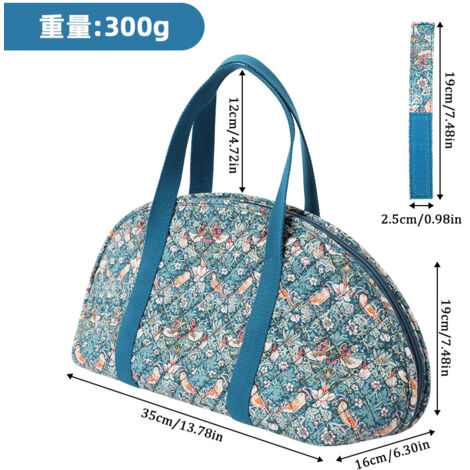 SumDirect Sac De Rangement Portable Pour Fils, Projets De Transport, Aiguilles à Tricoter, Crochets, Manuels Et Autres Accessoires, Bleu Mignon SumDirect Sac De Rangement Portable Pour Fils, Projets De Transport, Aiguilles à Tricoter, Crochets, Manuels Et Autres Accessoires, Bleu Mignon