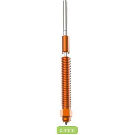 Boquilla De Impresión Integrada, Boquilla De Impresión Bimetálica Resistencia Al Desgaste 4 Piezas 0 4 Mm 0 6 Mm 0 8 Mm Para Impresora 3d K1c