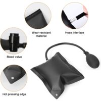 Kit 4 Coussins De Levage Gonflables HOMURY - Capacité 200kg - Pour Portes, Fenêtres, Meubles - Outil Bricolage Air Wedge