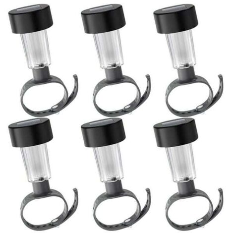 Set Di 8 Luci Solari Natalizie A Forma Di Bastoncino Di Zucchero Luci Solari Impermeabili Per Vialetti Decorazioni Natalizie Luci Natalizie A Palo 97506476