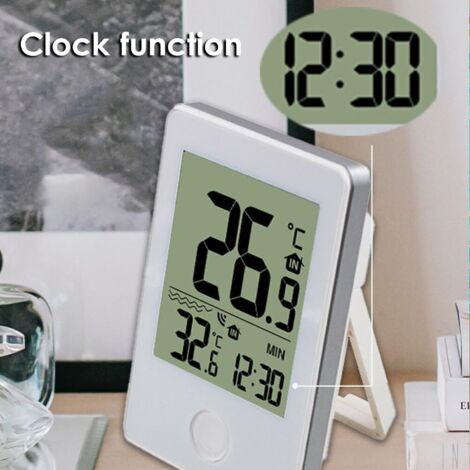 Termometro Spa Vasca Idromassaggio Termometro Piscina LAANCOO - Con Corda, Resistente, Per Interno/esterno Corda Sicurezza - Foto 5