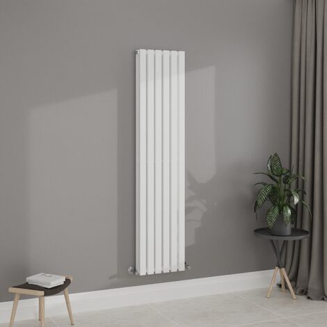 WarmeHaus White 1800x410mm Vertical Radiator Double Flat Panel (1/5)
