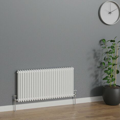 WarmeHaus Traditional Radiator White Triple Column 600x1192mm (1/5)