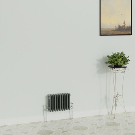 WarmeHaus Traditional Radiator Anthracite Triple Column 300x427mm (1/5)